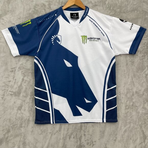 Team Liquid Official Jersey Alienware Monster Dennis INTERNETHULK Hawelka - Picture 1 of 10